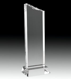 Alternative view of Wave Tower Award - Clear