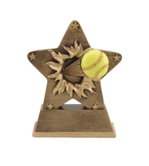 Softball - Star Burst Trophy